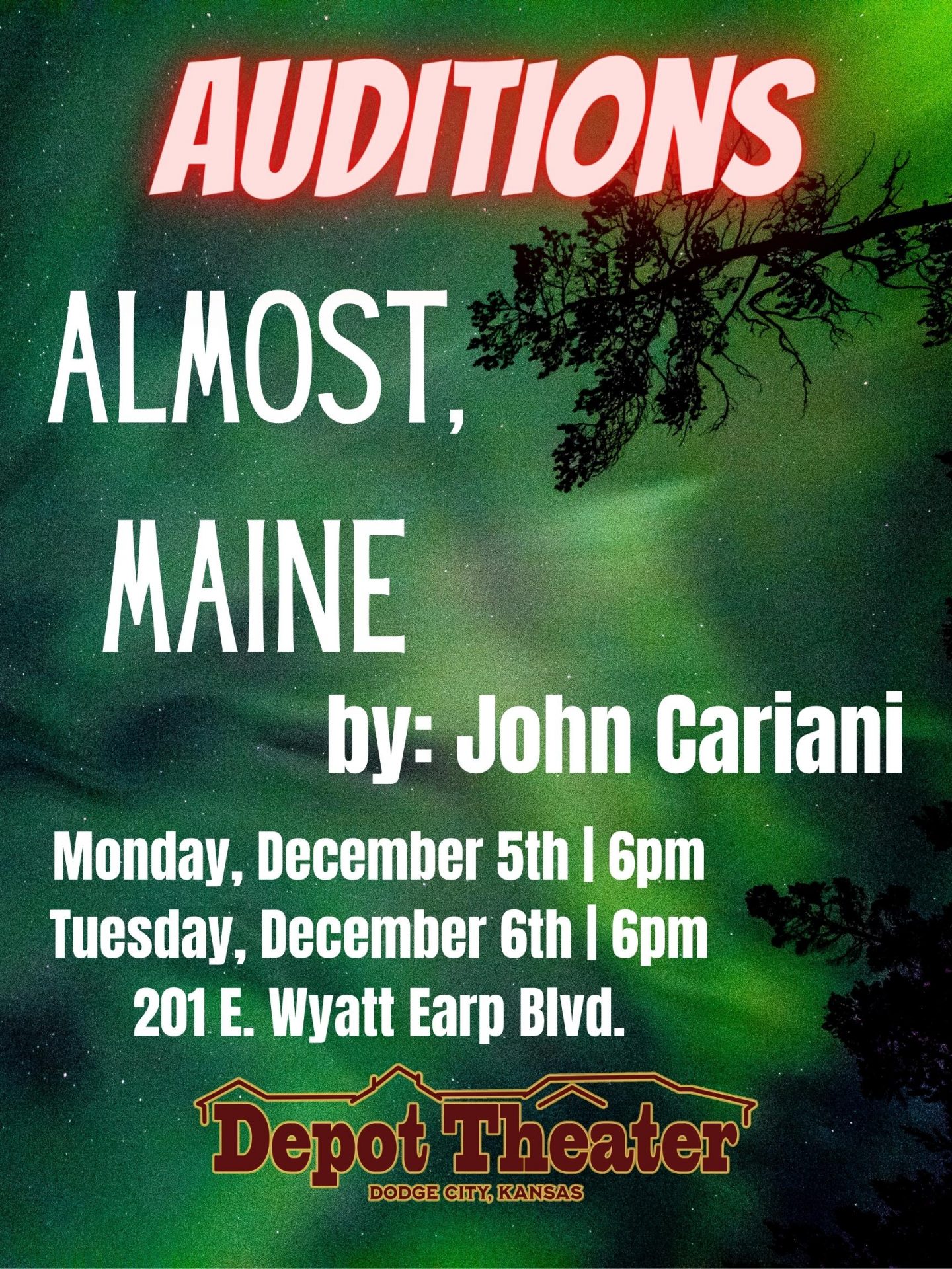 Almost Maine Auditions