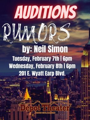 Image for Auditions: Rumors